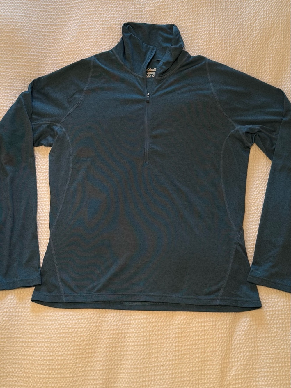 Columbia | Women's Dark Teal Quarter-Zip Pullover | Size L